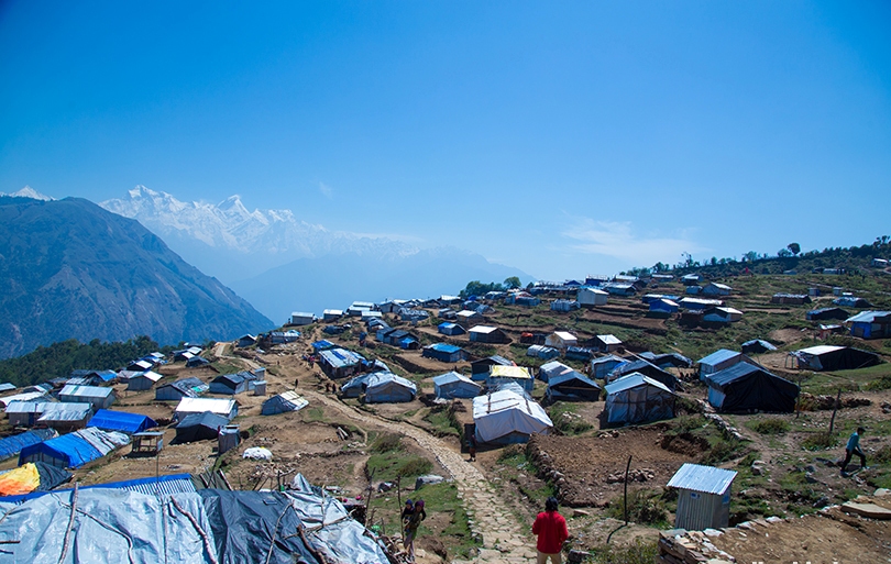 पुनर्निर्माणको लागि दाताले प्रतिबद्धता गरेमध्ये ९३ प्रतिशत रकम आयो